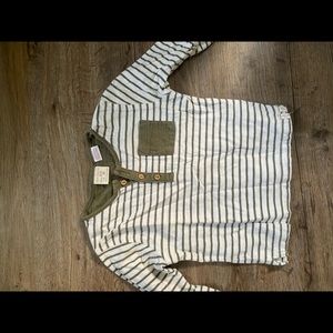 zara striped henley SOLD